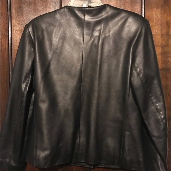 Gorgeous italian leather Tulipano Jacket - Picture 2 of 8